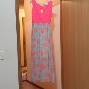 Filly Flair Floral Maxi dress